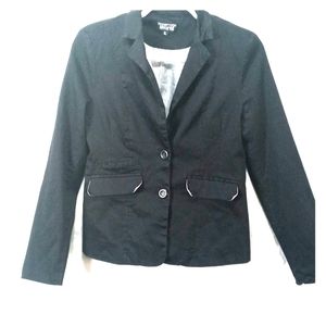 Stichfix papermoon black lined blazer xl